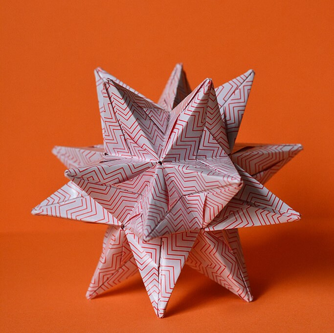 3D origami Star