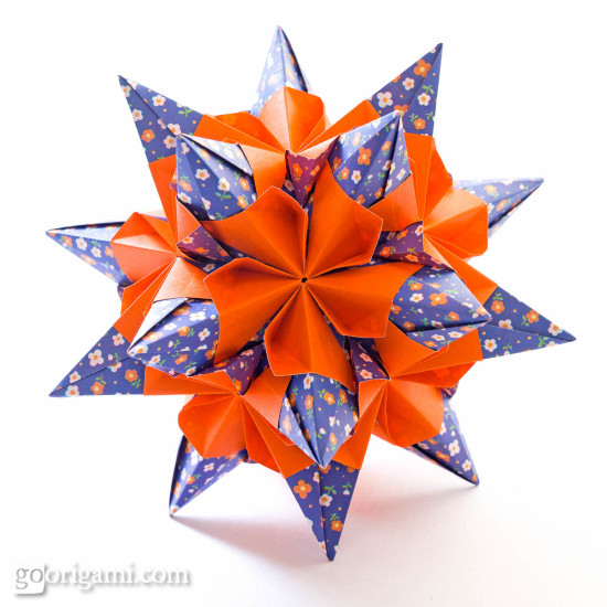 origami christmas ornaments