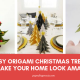 25 Easy Origami Christmas Tree List To Make Your Home Look Amazing