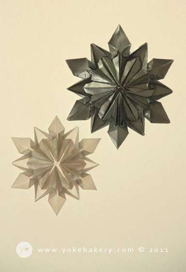 origami christmas ornaments