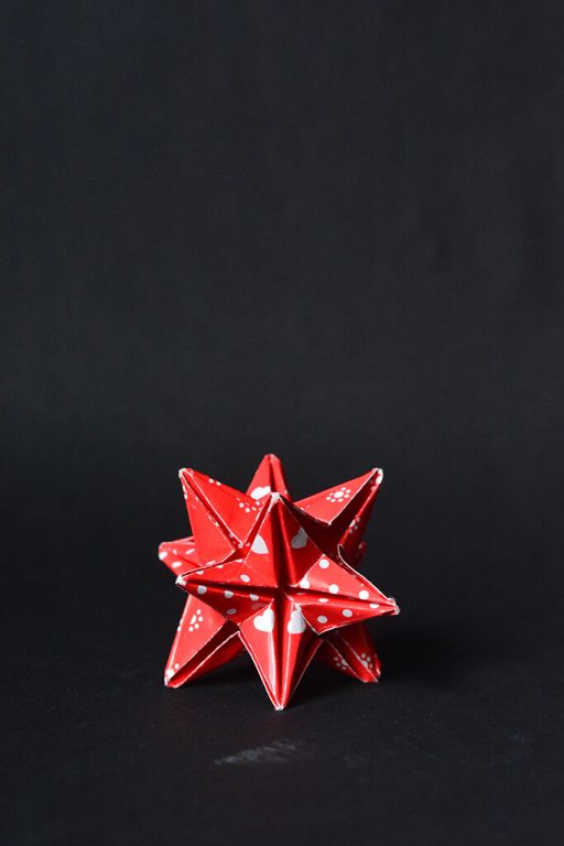 origami christmas ornaments