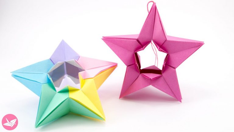 origami christmas ornaments