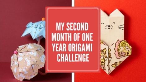 My second Month of One Year Origami Challenge