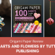 hearts and flowers patterns origami paper (1)