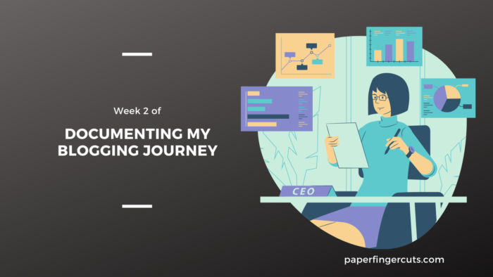 Documenting my Blogging Journey