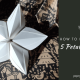 How to Fold Those 5 petal flowers (1)