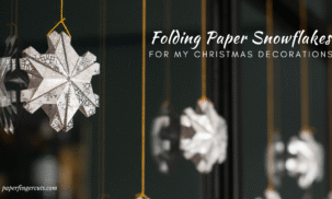 Folding Paper Snowflakes For My Christmas Decorations (1)