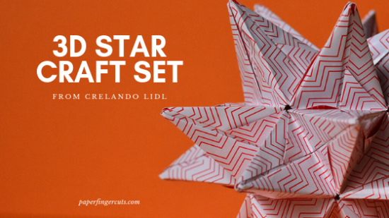 3D Star Craft Set From Crelando Lidl