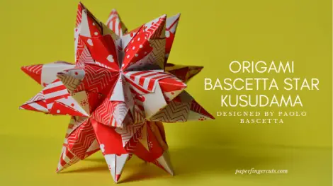 origami bascetta star kusudama (1)