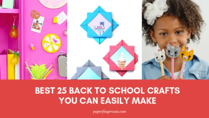 back to school crafts