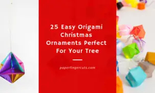 Origami Christmas Ornaments