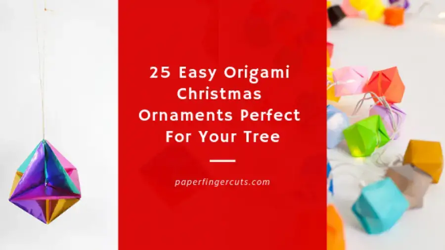 VIDEO: Tissue Star Origami Christmas Ornaments - Lia Griffith