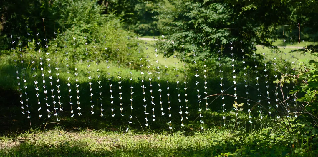 Origami Wedding Diy White Cranes Garlands Backdrop