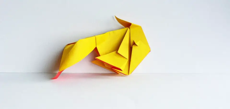 Day 29 of 365 Goldfish Designed by Katrin Shumakov and folded by me⠀