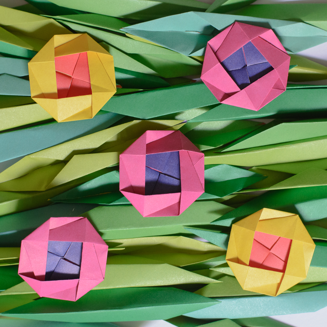 origami flowers (2)