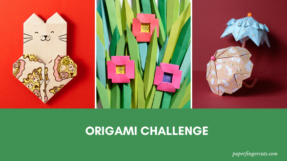 Origami Challenge - Paper Finger Cuts