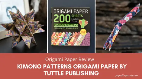 200 sheets kimono patterns Origami paper review by Tuttle Publishing (1)
