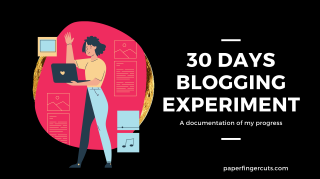 30 days blogging experiment