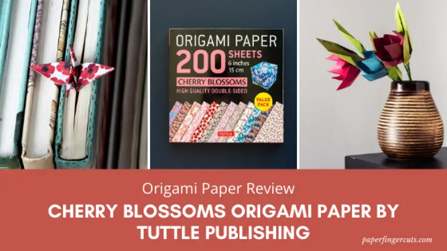 Cherry Blossoms Origami Paper by Tuttle Publishing (1)