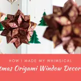How I Made My Whimsical Christmas Origami Window Decorations (1)