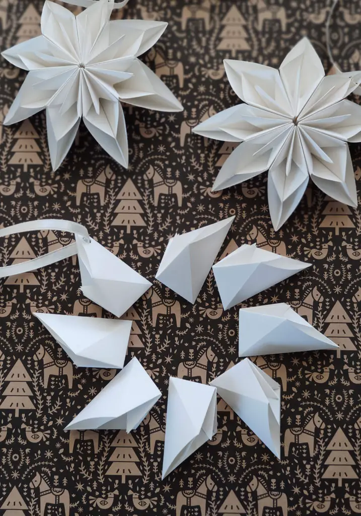 8 petal flower origami instructions