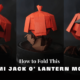 How to Fold This Origami Jack O’ Lantern Modular (1)