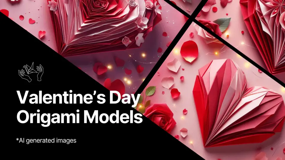 Valentine’s Day Origami Models (1)