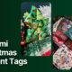 Origami Christmas Present Tags