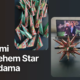 Origami Bethlehem Star Kusudama designed by Fendy Tong