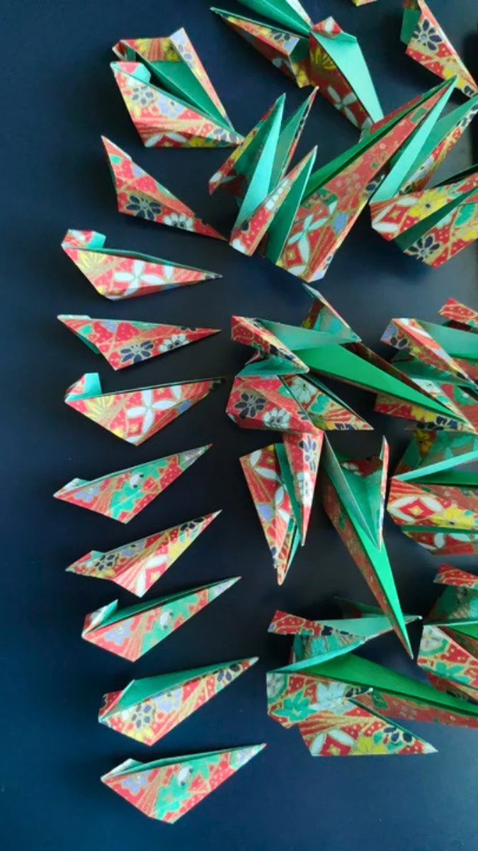 Origami Bethlehem Star Kusudama designed by Fendy Tong