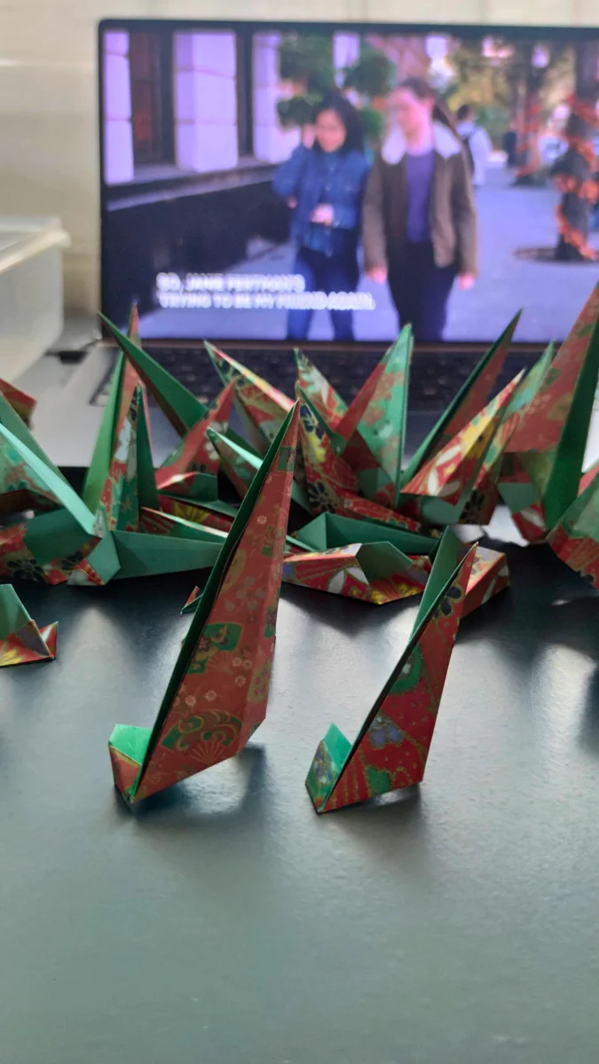 Origami Bethlehem Star Kusudama designed by Fendy Tong
